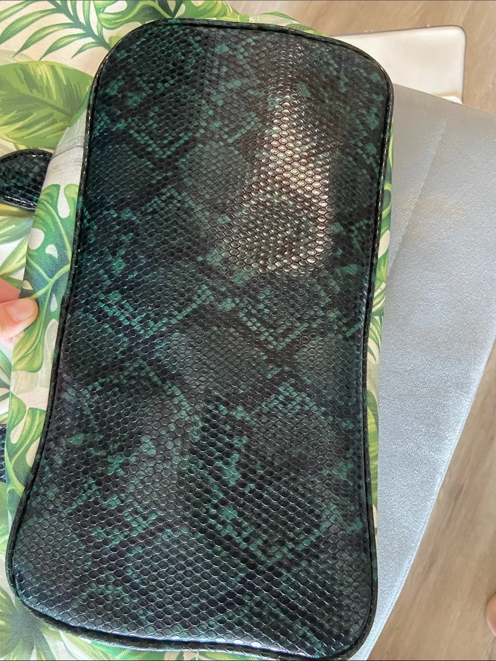 Tropical Leaf Tote Bag -  Bjoelle Tote Green Print